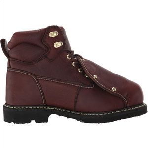 IRON AGE VIBRAM STEEL TOE BOOTS